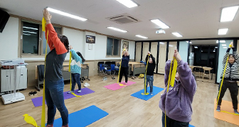 죽곡면 자치프로그램(밴드체조)