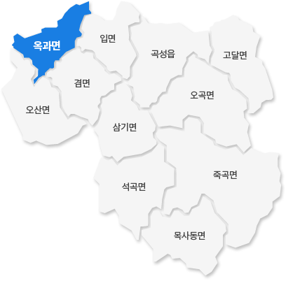 옥과면 지도